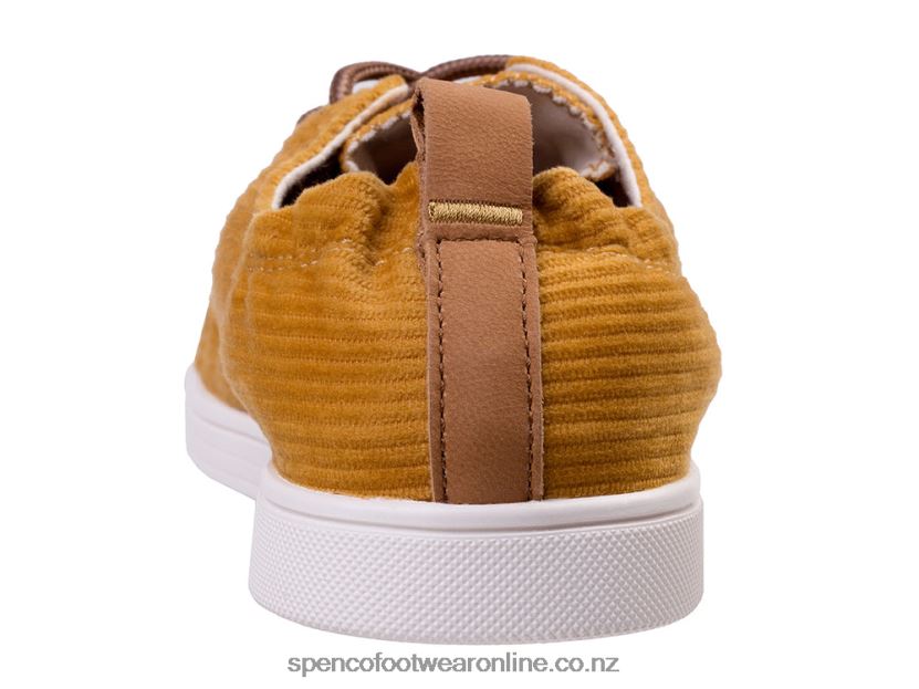 Women Spenco Footwear Santa Clara Cozy 426V8T355 Mustard