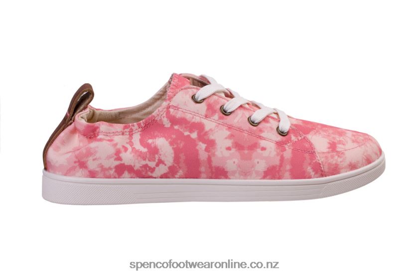 Women Spenco Footwear Santa Clara Tie Dye Pastels 426V8T480 Pink