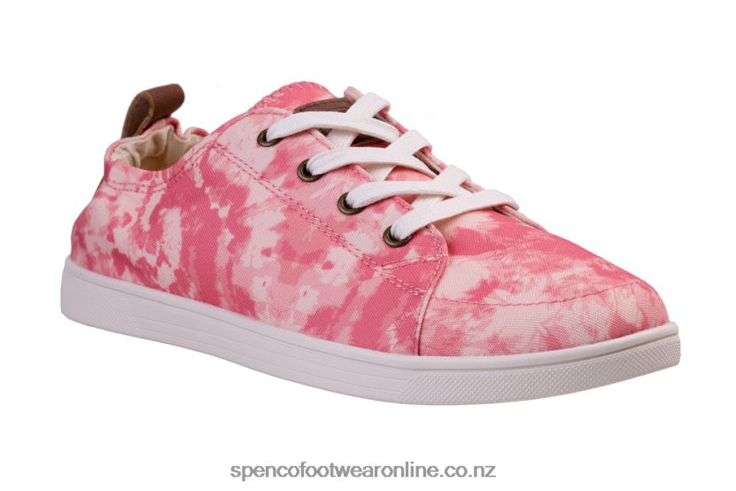 Women Spenco Footwear Santa Clara Tie Dye Pastels 426V8T480 Pink