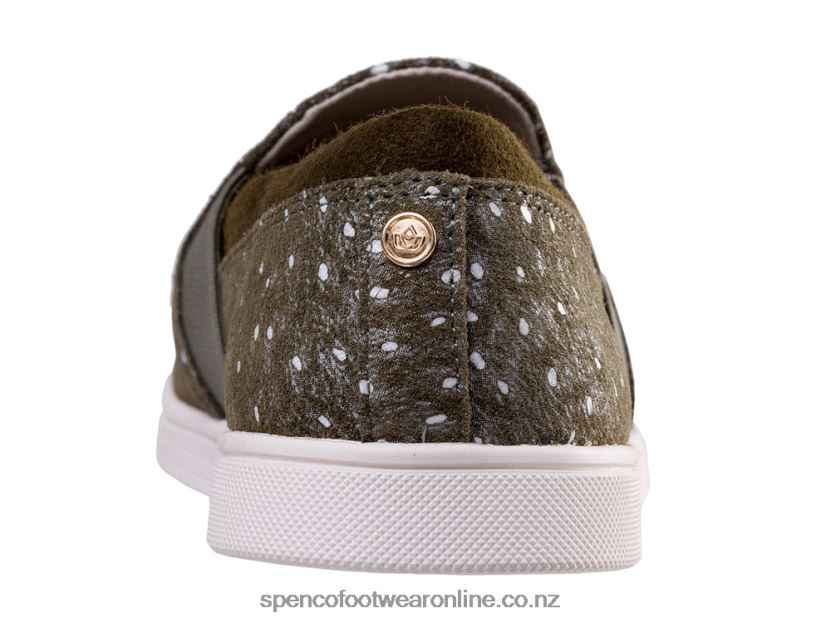 Women Spenco Footwear Santa Cruz Ostrich 426V8T406 Olive