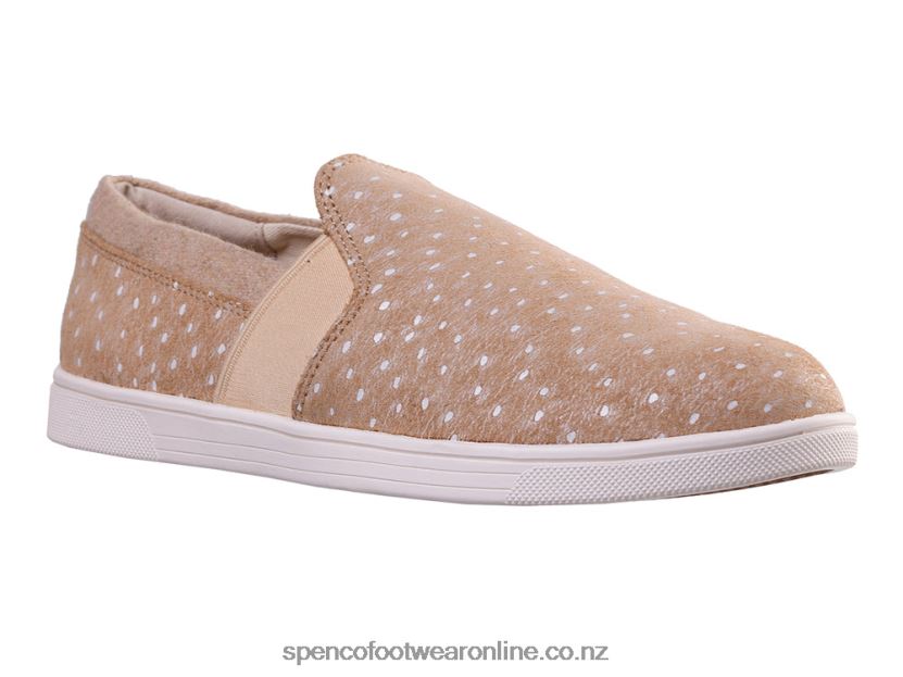 Women Spenco Footwear Santa Cruz Ostrich 426V8T407 Tan