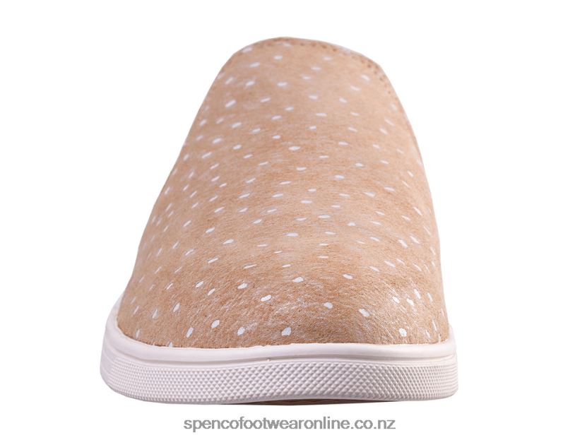 Women Spenco Footwear Santa Cruz Ostrich 426V8T407 Tan