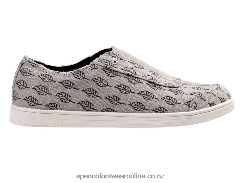 Women Spenco Footwear Santa Maria Batik 426V8T316 Grey