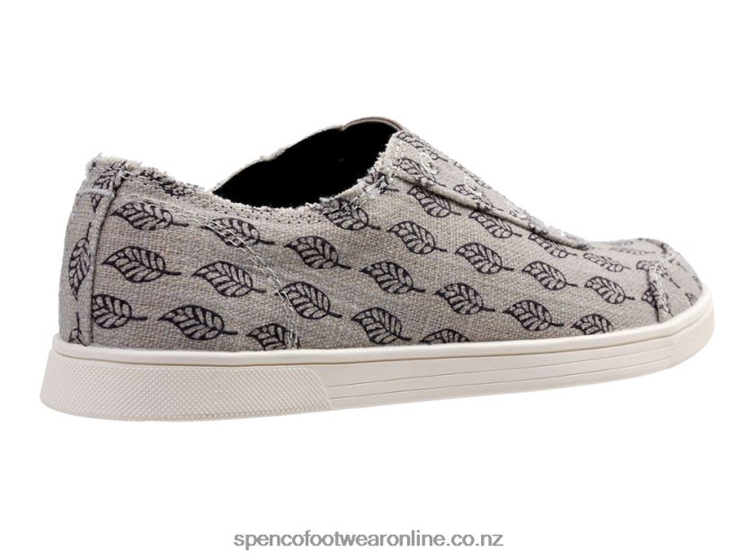 Women Spenco Footwear Santa Maria Batik 426V8T316 Grey