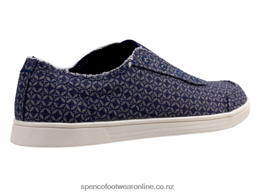 Women Spenco Footwear Santa Maria Batik 426V8T332 Peacoat