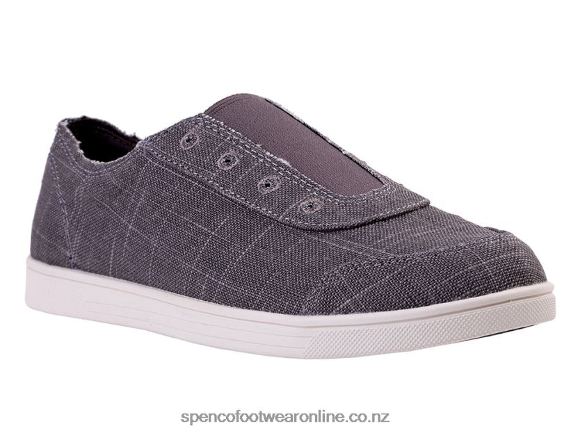 Women Spenco Footwear Santa Maria Canvas 426V8T513 Black