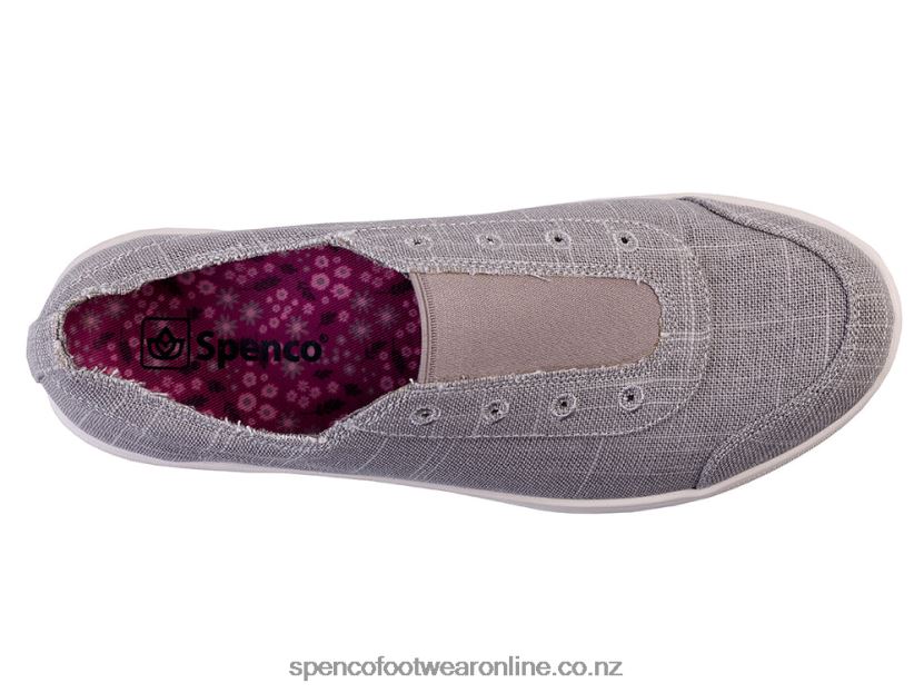 Women Spenco Footwear Santa Maria Canvas 426V8T515 Red