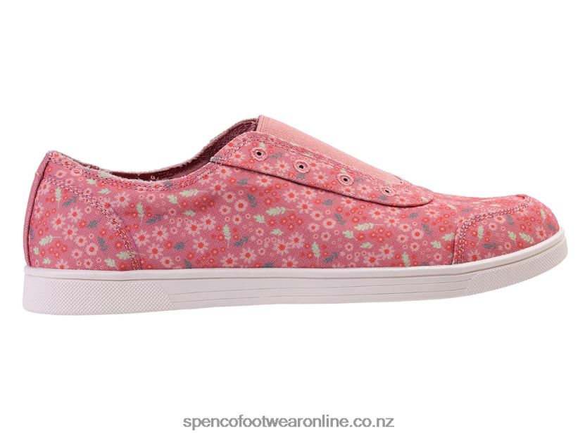 Women Spenco Footwear Santa Maria Floral 426V8T511 Pink