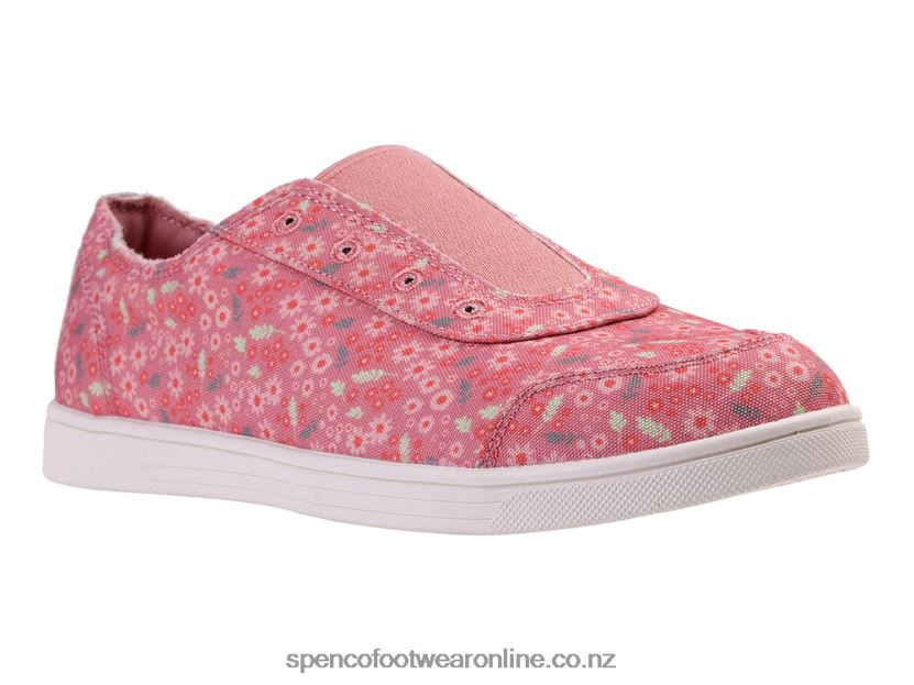 Women Spenco Footwear Santa Maria Floral 426V8T511 Pink