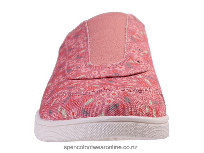 Women Spenco Footwear Santa Maria Floral 426V8T511 Pink