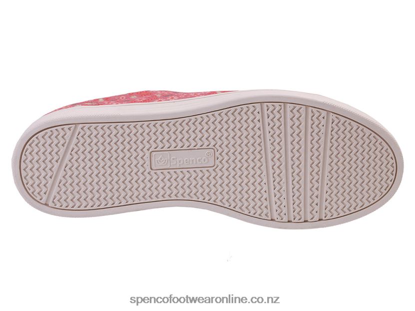 Women Spenco Footwear Santa Maria Floral 426V8T512 White