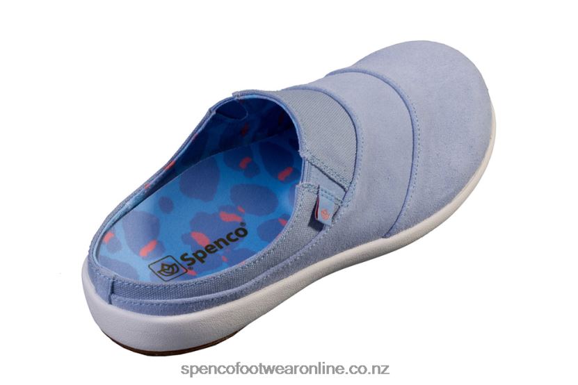 Women Spenco Footwear Siesta Bokeh Layered 426V8T629 Blue Fog