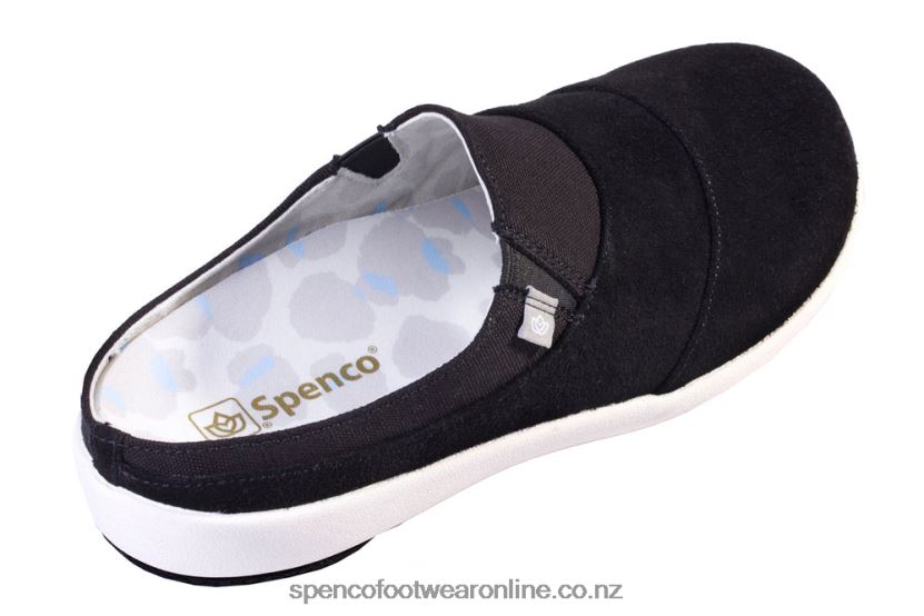 Women Spenco Footwear Siesta Bokeh Layered 426V8T630 Black