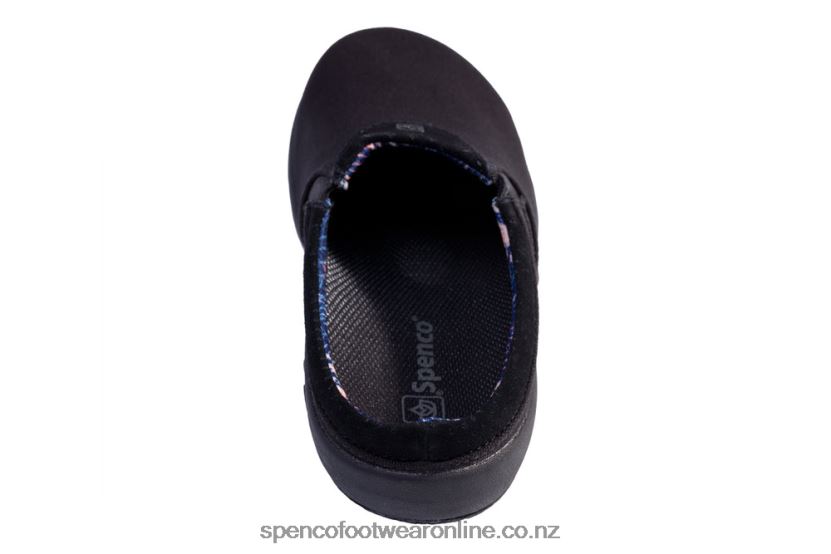 Women Spenco Footwear Siesta Nuevo Perforated 426V8T625 Black