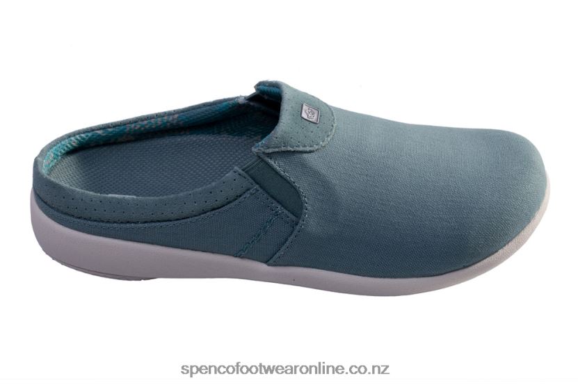 Women Spenco Footwear Siesta Nuevo Perforated 426V8T626 Mineral Blue
