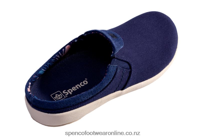 Women Spenco Footwear Siesta Nuevo Perforated 426V8T627 Peacoat