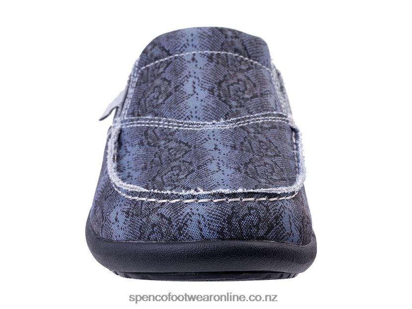 Women Spenco Footwear Siesta Snake Classic 426V8T526 Black