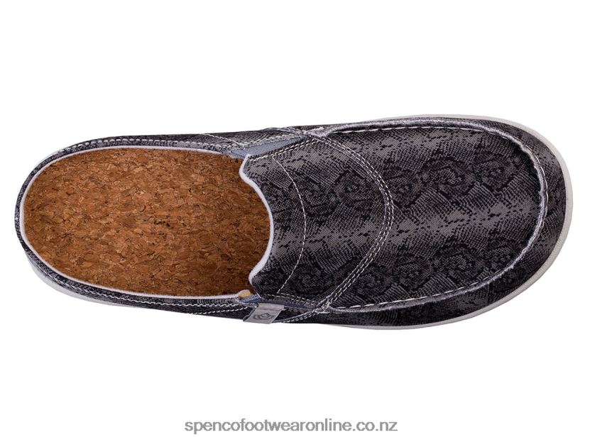 Women Spenco Footwear Siesta Snake Classic 426V8T527 Bluestone