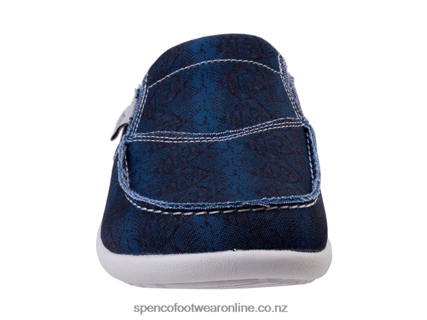 Women Spenco Footwear Siesta Snake Classic 426V8T527 Bluestone