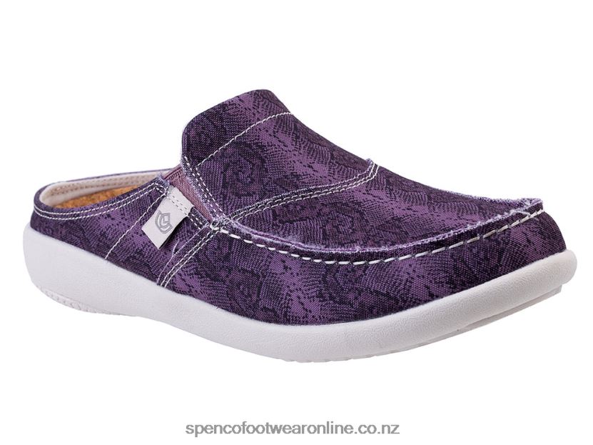 Women Spenco Footwear Siesta Snake Seasonal 426V8T524 Elderberry