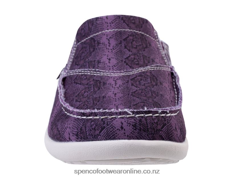 Women Spenco Footwear Siesta Snake Seasonal 426V8T524 Elderberry