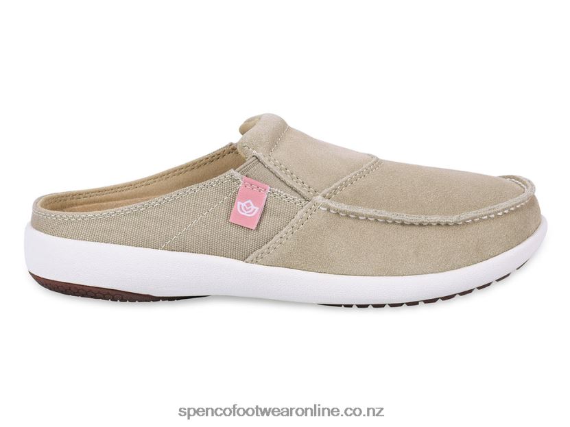 Women Spenco Footwear Siesta Via 426V8T617 Light Taupe