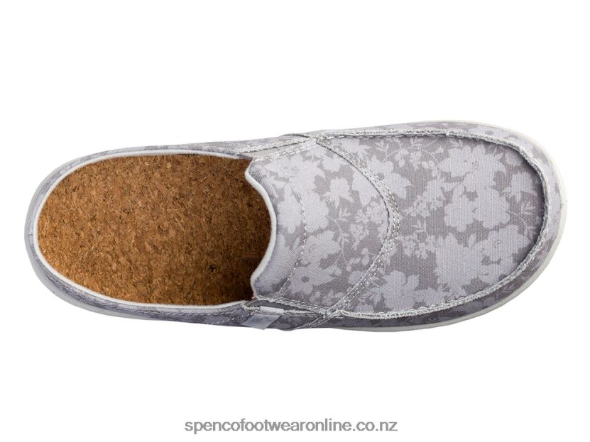 Women Spenco Footwear Siesta Vintage Floral 426V8T293 Mauvewood