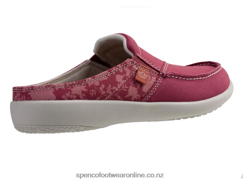 Women Spenco Footwear Siesta Vintage Floral 426V8T293 Mauvewood