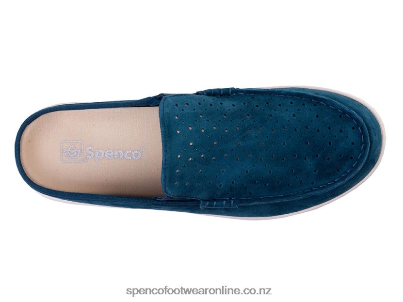 Women Spenco Footwear St. Maarten Perforated 426V8T382 Grey