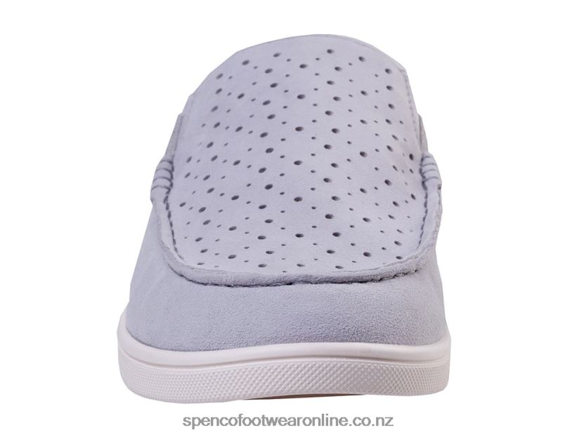 Women Spenco Footwear St. Maarten Perforated 426V8T382 Grey