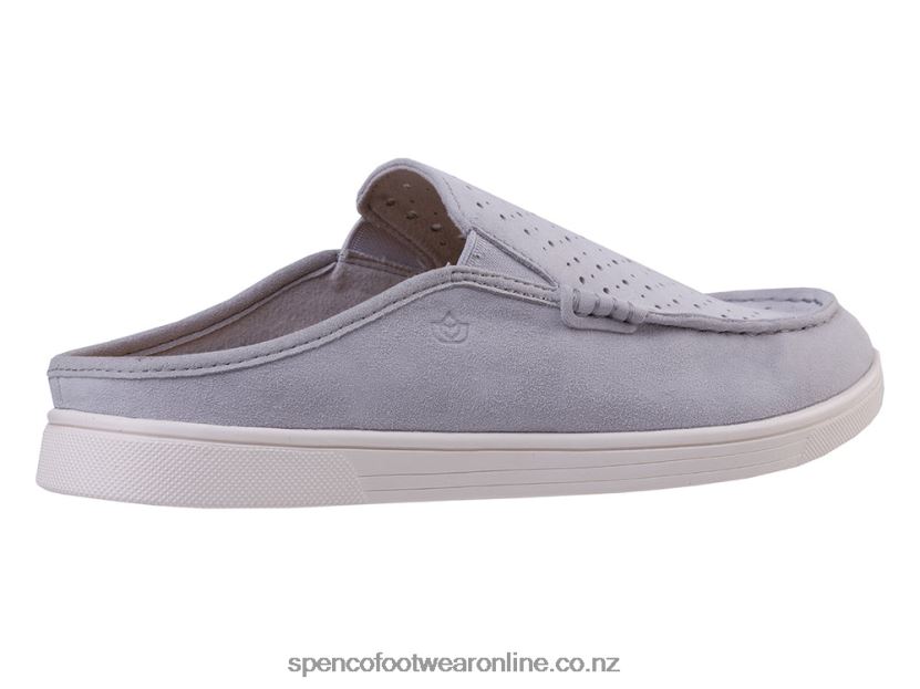 Women Spenco Footwear St. Maarten Perforated 426V8T382 Grey