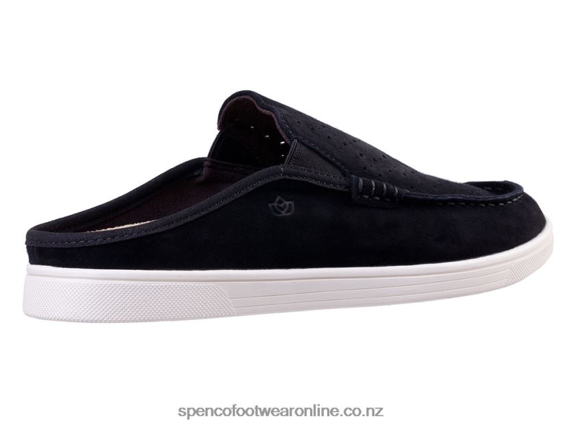 Women Spenco Footwear St. Maarten Perforated 426V8T383 Black