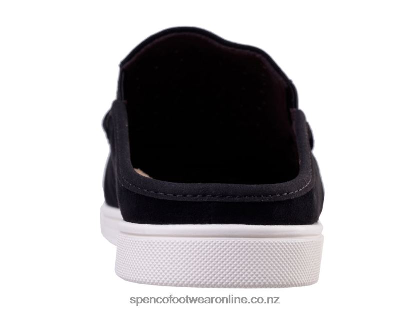 Women Spenco Footwear St. Maarten Perforated 426V8T383 Black