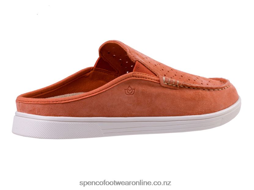 Women Spenco Footwear St. Maarten Perforated 426V8T384 Brick