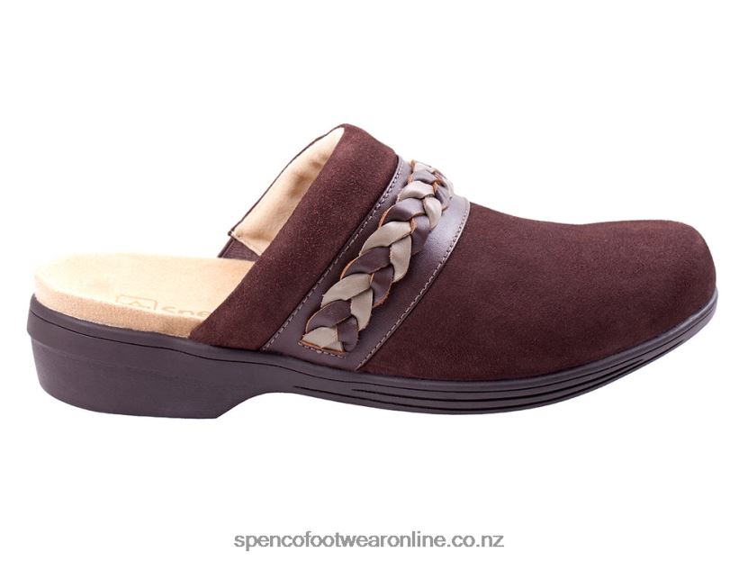 Women Spenco Footwear Topanga Clog 426V8T569 French Roast