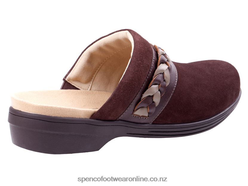 Women Spenco Footwear Topanga Clog 426V8T569 French Roast