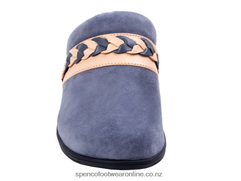 Women Spenco Footwear Topanga Clog 426V8T570 Iron Gate