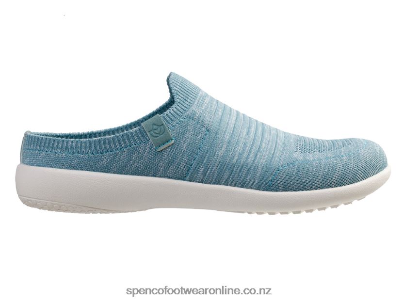 Women Spenco Footwear Utopia Spacedye 426V8T328 Aqua Space Dye