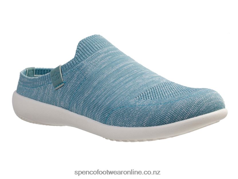 Women Spenco Footwear Utopia Spacedye 426V8T328 Aqua Space Dye