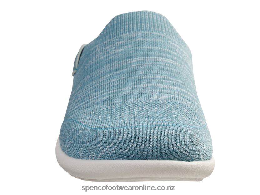 Women Spenco Footwear Utopia Spacedye 426V8T328 Aqua Space Dye