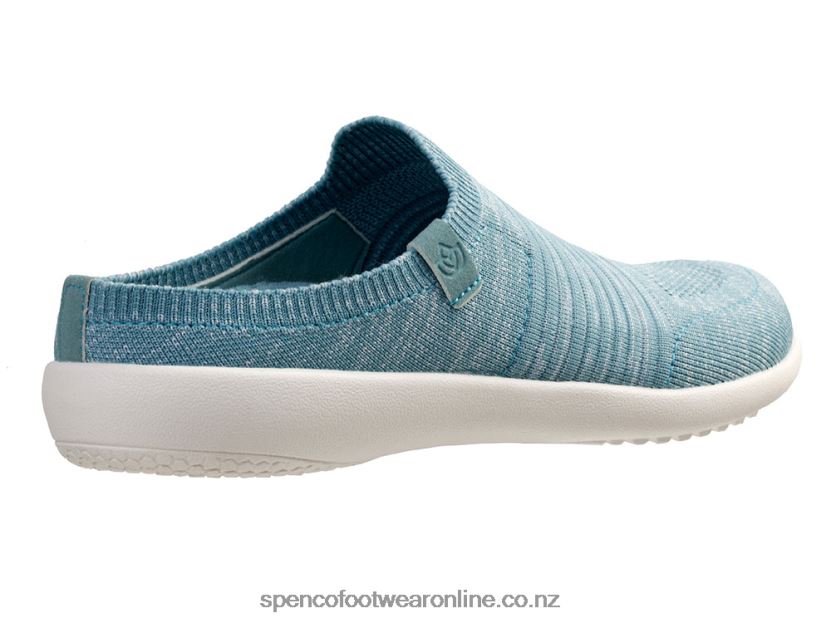 Women Spenco Footwear Utopia Spacedye 426V8T328 Aqua Space Dye
