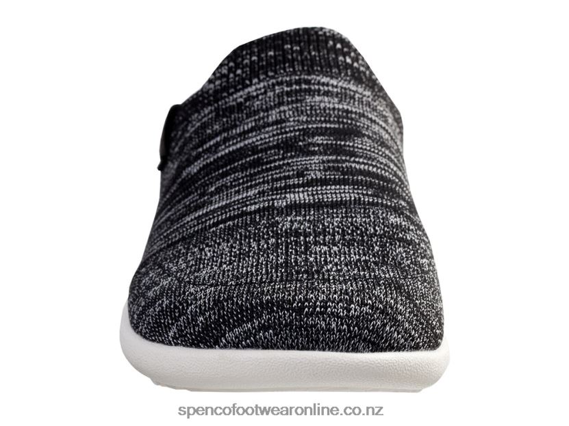 Women Spenco Footwear Utopia Spacedye 426V8T329 Black Space Dye