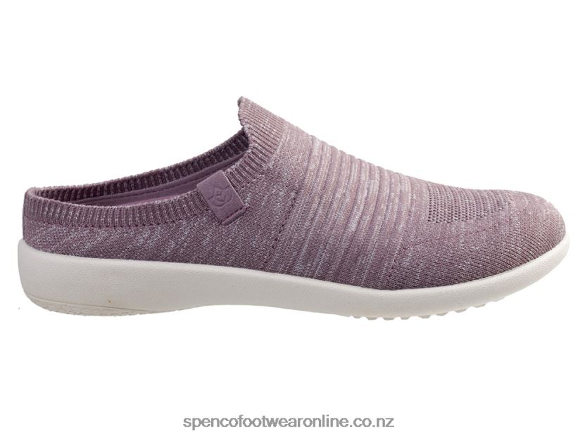Women Spenco Footwear Utopia Spacedye 426V8T330 Elderberry Space Dye