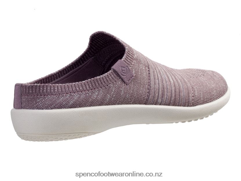 Women Spenco Footwear Utopia Spacedye 426V8T330 Elderberry Space Dye