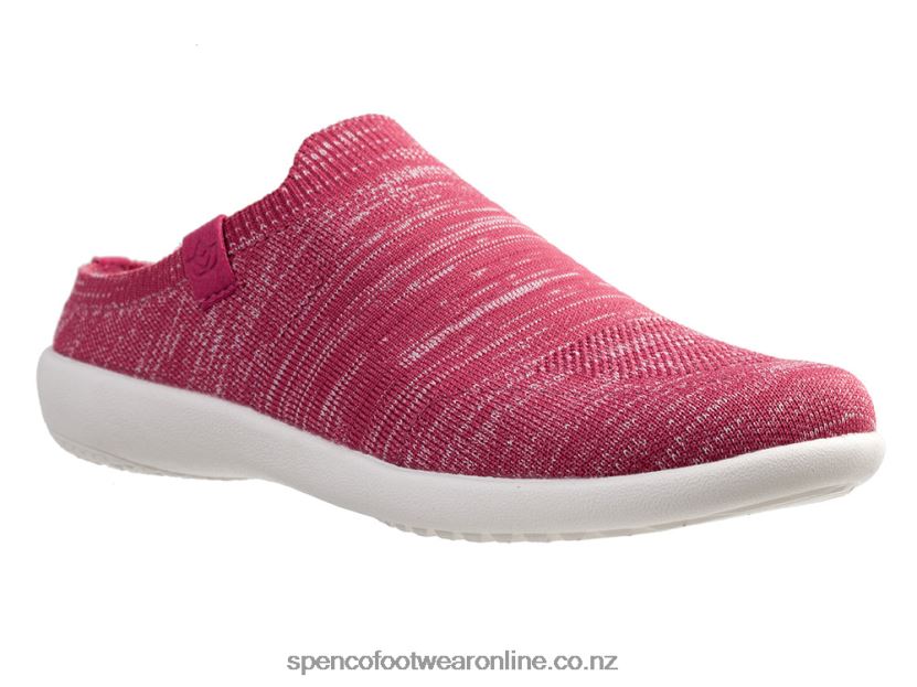 Women Spenco Footwear Utopia Spacedye 426V8T331 Mauvewood Space Dye