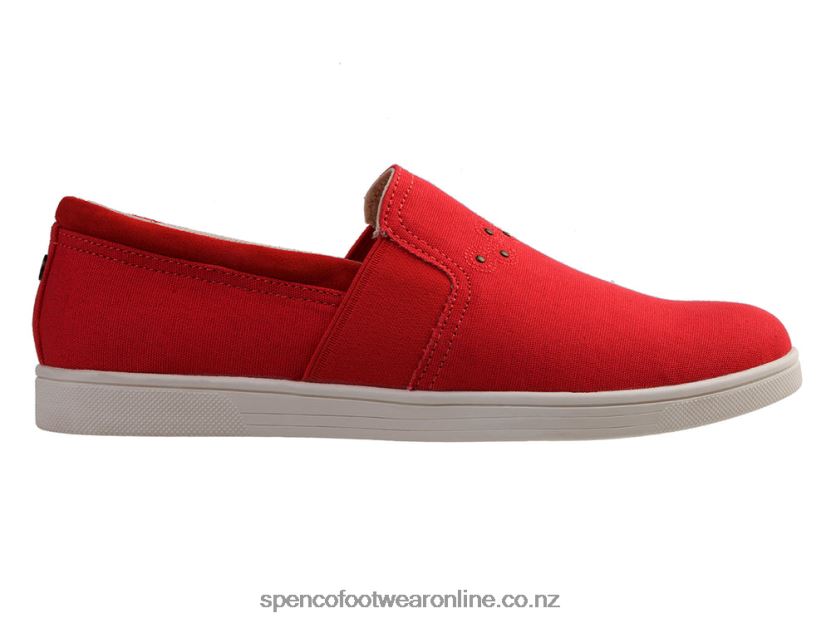 Women Spenco Footwear Waterfront Canvas 426V8T288 Bittersweet