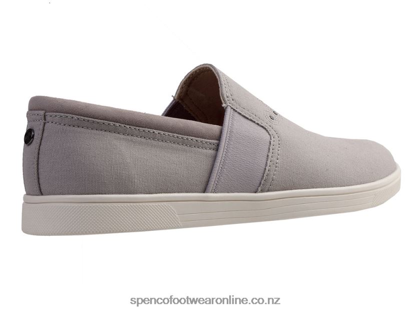 Women Spenco Footwear Waterfront Canvas 426V8T290 Grey