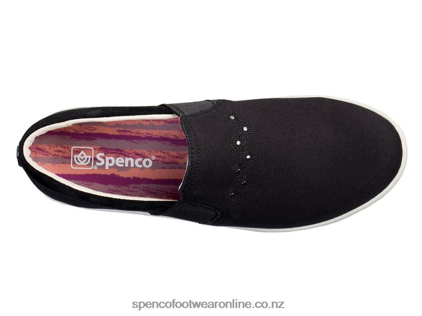 Women Spenco Footwear Waterfront Canvas 426V8T291 Peacoat