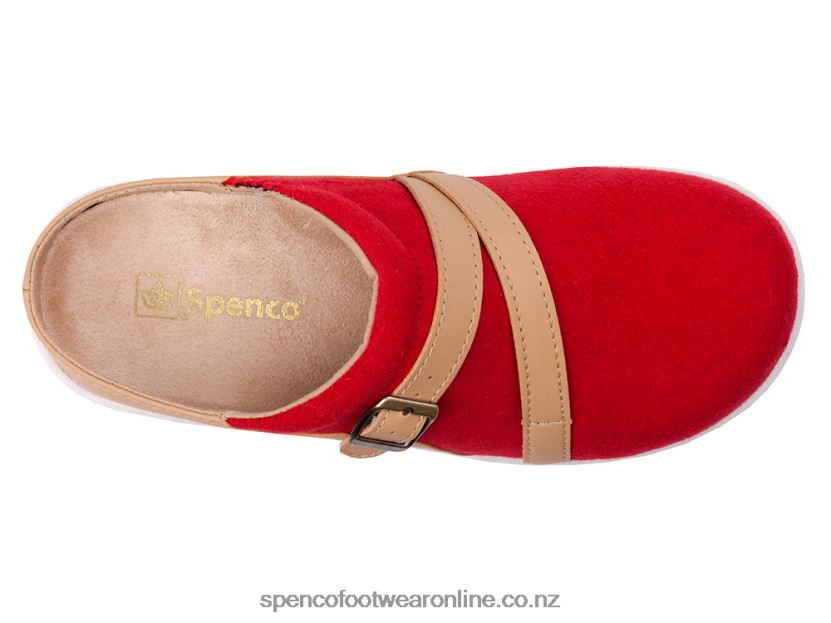 Women Spenco Footwear Ashton Wool Slide 426V8T593 Black