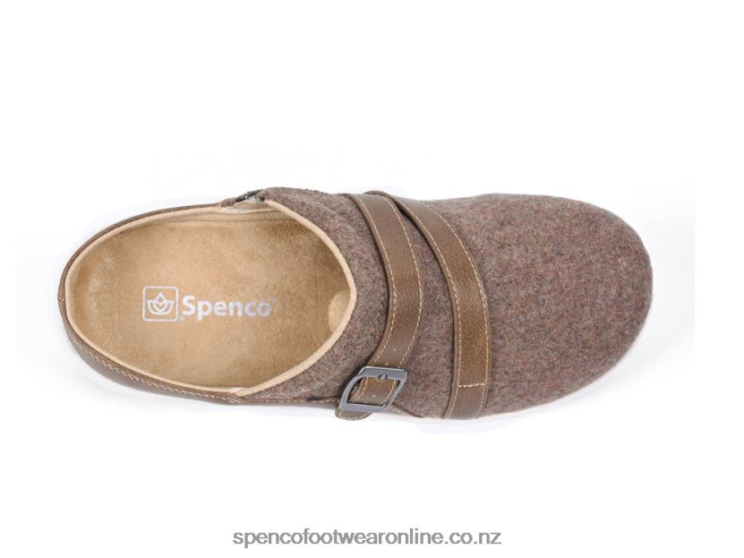 Women Spenco Footwear Ashton Wool Slide 426V8T594 Tan